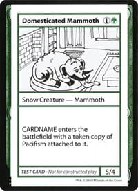 Domesticated Mammoth (No PW Symbol)