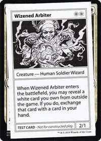 Wizened Arbiter (No PW Symbol)