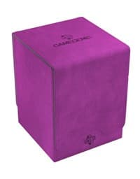 GameGenic Squire Deck Box - Purple (Holds 100+)