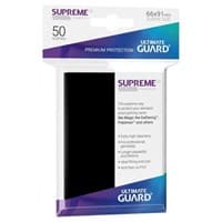 Gloss Sleeve - Supreme UX Sleeves Black (50-Pack)