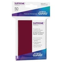Gloss Sleeve - Supreme UX Sleeves Bordeaux (50-Pack)