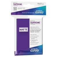 Matte Sleeve - Supreme UX Sleeves Purple (50-Pack)