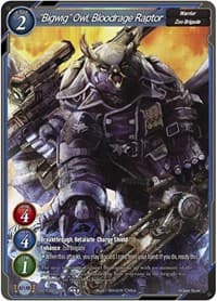 "Bigwig" Owl, Bloodrage Raptor
