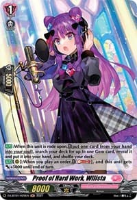 Proof of Hard Work, Wilista (Holo)