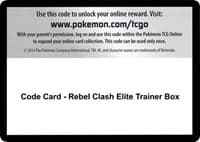 Code Card - Rebel Clash Elite Trainer Box