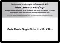 Code Card - Single Strike Urshifu V Box