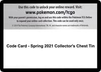 Code Card - Spring 2021 Collector's Chest Tin