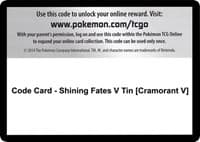 Code Card - Shining Fates V Tin [Cramorant V]