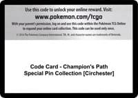 Code Card - Champion's Path Special Pin Collection [Circhester]