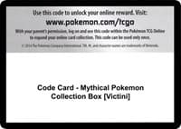Code Card - Mythical Pokemon Collection Box [Victini]