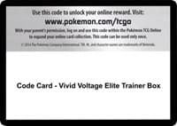Code Card - Vivid Voltage Elite Trainer Box