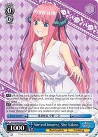 Pure and Innocent, Nino Nakano