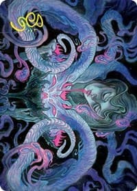 Demonic Bargain Art Card (Gold-Stamped Signature)