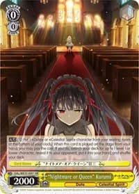"Nightmare or Queen" Kurumi (Parallel Foil)