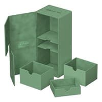 Twin Flip 'n' Tray Deck Case - Pastel Green (Holds 266+)