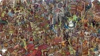 Secret Lair: Secretversary Superdrop "Fblthp Panorama" Playmat for Magic The Gathering