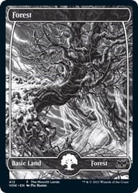 Forest (Moonlit Land) (Foil Etched)
