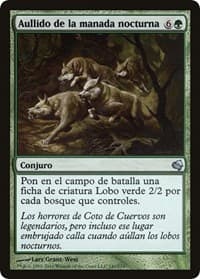 Howl of the Night Pack (Spanish) - "Aullido de la manada nocturna"