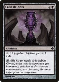 Onyx Goblet (Spanish) - "Caliz de onix"