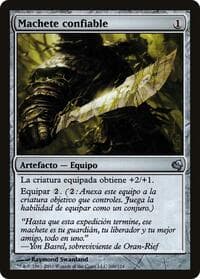 Trusty Machete (Spanish) - "Machete confiable"