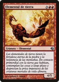 Earth Elemental (Spanish) - "Elemental de tierra"
