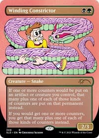 Winding Constrictor (Foil Etched)
