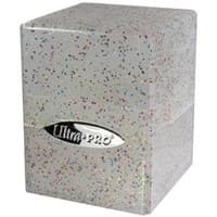 Satin Cube - Glitter Clear