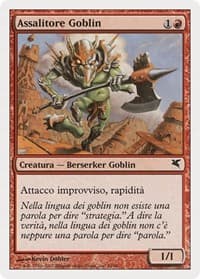 Goblin Striker (Italian) - "Assalitore Goblin"