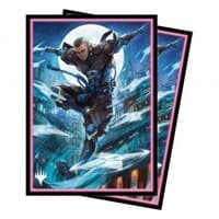 Kamigawa: Neon Dynasty Kaito Shizuki (V2) Standard Deck Protector sleeves for Magic (100-Pack)