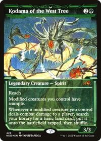 Kodama of the West Tree (Showcase) (Foil Etched)