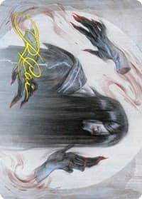 Clawing Torment Art Card (Gold-Stamped Signature)