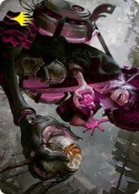 Undercity Scrounger Art Card (Gold-Stamped Signature)