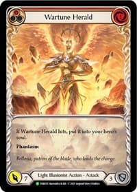 Wartune Herald (Red) (Extended Art) - FAB035