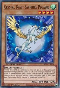 Crystal Beast Sapphire Pegasus
