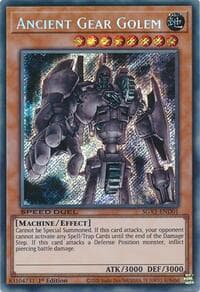 Ancient Gear Golem (Secret Rare)