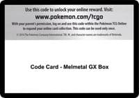 Code Card - Melmetal GX Box