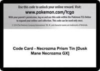 Code Card - Necrozma Prism Tin [Dusk Mane Necrozma GX]