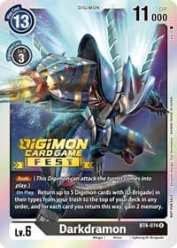 Darkdramon (Digimon Card Game Fest 2022)