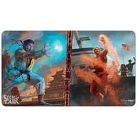Secret Lair: Street Fighter "Ryu, World Warrior and Ken, Burning Brawler" Playmat for Magic The Gathering