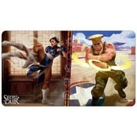 Secret Lair: Street Fighter "Chun-Li, Countless Kicks and Guile, Sonic Soldier" Playmat for Magic The Gathering