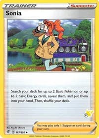 Sonia - 167/192 (#51 Pikachu Stamped)