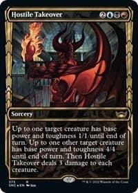 Hostile Takeover (Gilded Foil)