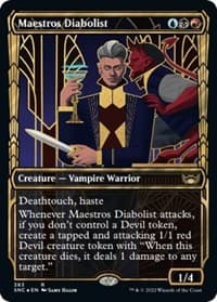 Maestros Diabolist (Gilded Foil)