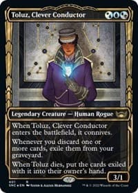Toluz, Clever Conductor (Gilded Foil)