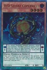 D/D Savant Copernicus