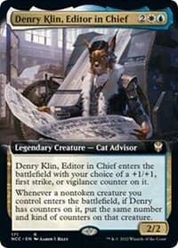 Denry Klin, Editor in Chief (Extended Art)