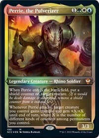 Perrie, the Pulverizer (Display Commander) - Thick Stock