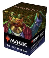 Streets of New Capenna 100+ Deck Box Cabaretti (V4) for Magic: The Gathering