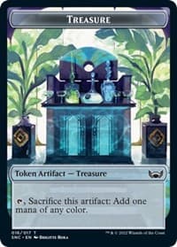 Treasure (016) // Rhino Warrior Double-Sided Token