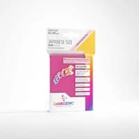 GameGenic Prime Sleeves - Japanese Size - Pink (60-Pack)